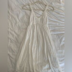 Hollister white dress